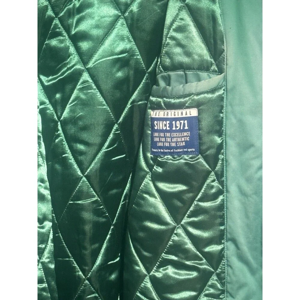 Vintage Boston Celtics Starter Jacket 4XL 80s 90s Green  Bomber Men’s NBA - Picture 8 of 10